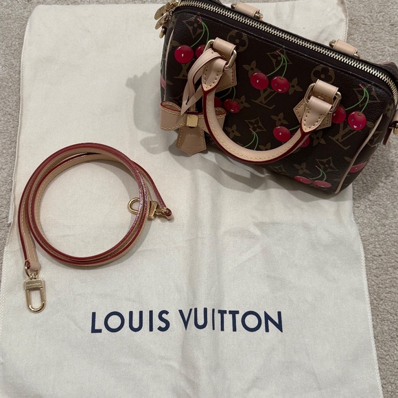 New 2025 Louis Vuitton x TM Cherry Speedy 20 - Picture 1 of 11